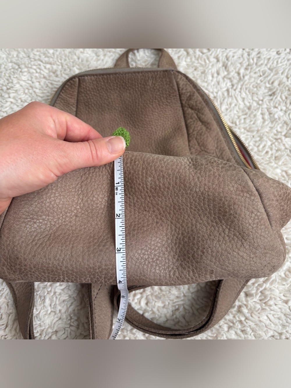 Hammitt Hunter Pebbled Leather Backpack with Gold Hardware - Picture 16 of 16
